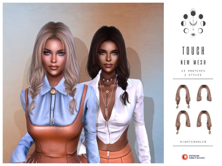 Прическа Touch Hair